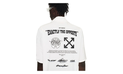 Exact Opp Holiday Shirt "White" OMGG004S23FAB0010110