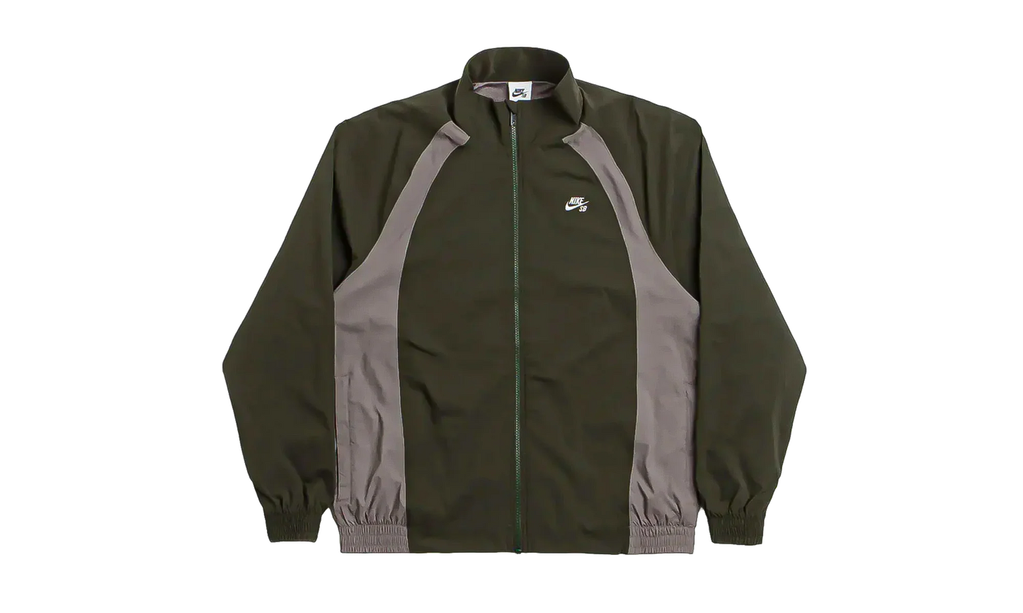 SB Full-Zip Woven Skate Jacket "Sequoia / Cave Stone / White" HJ2910 355