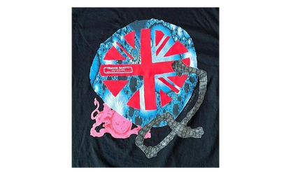 O2 Union jack T-Shirt "Black" TSUC72