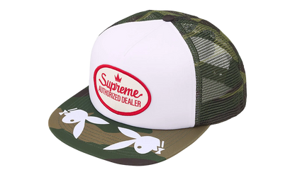 Playboy® Mesh Back 5-Panel "SS26 - Woodland Camo" SU27109