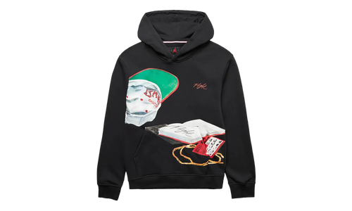 Jordan Artist Series by Jacob Rochester Hoodie "Black / Sail / University Red" DV1593 010