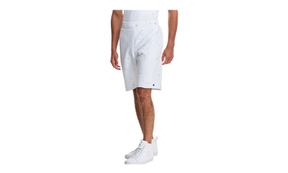 C-Life Reverse Weave Paint Splatter Shorts "White" 825977 AZ0C