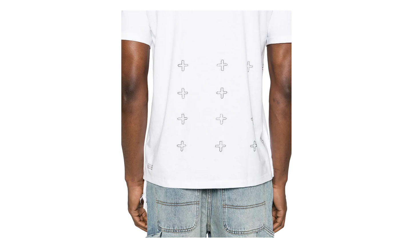 Krystal Bling Kash Tee "White" MPS24TE028