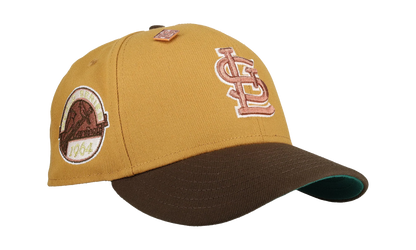 59FIFTY St Louis Cardinals 1964 World Series Fitted Hat "Tan / Brown" NE431