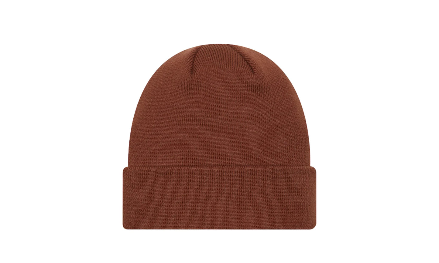 Basic Brown Cuff Knit Beanie "Brown" 60487131