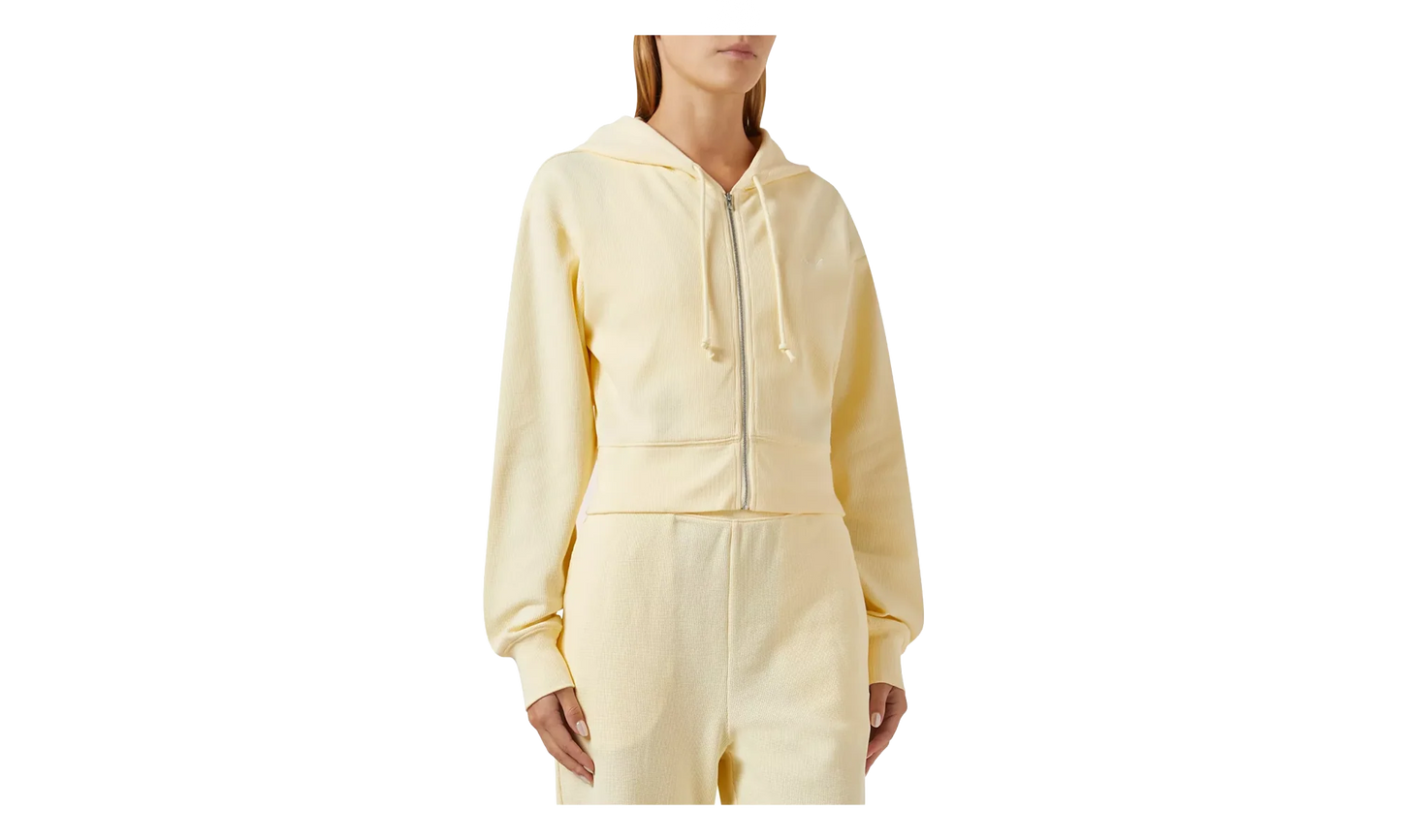 Fallon Waffle Hoodie WMNS "Beige" KITH117