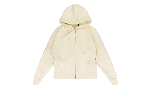 Basic Zip Hoodie "Cream" SLR MHDS 0001