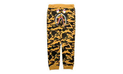 1st Camo Shark Slim Sweatpants "Yellow Green" B1CSSSGY