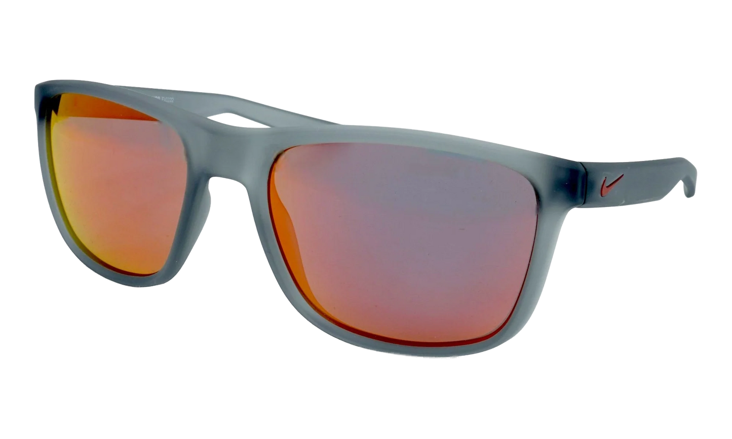 Essential Endeavor Sunglasses "Matte Wolf Grey / Grey / Red Flash" EV1122 016