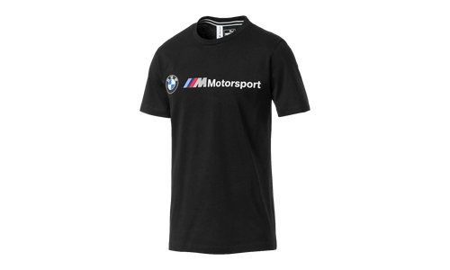 BMW Motorsport Logo Tee "Puma Black" 595369 01
