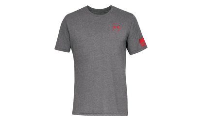 Freedom Flag T-Shirt "Charcoal Medium Heather / Red" 1333350 019