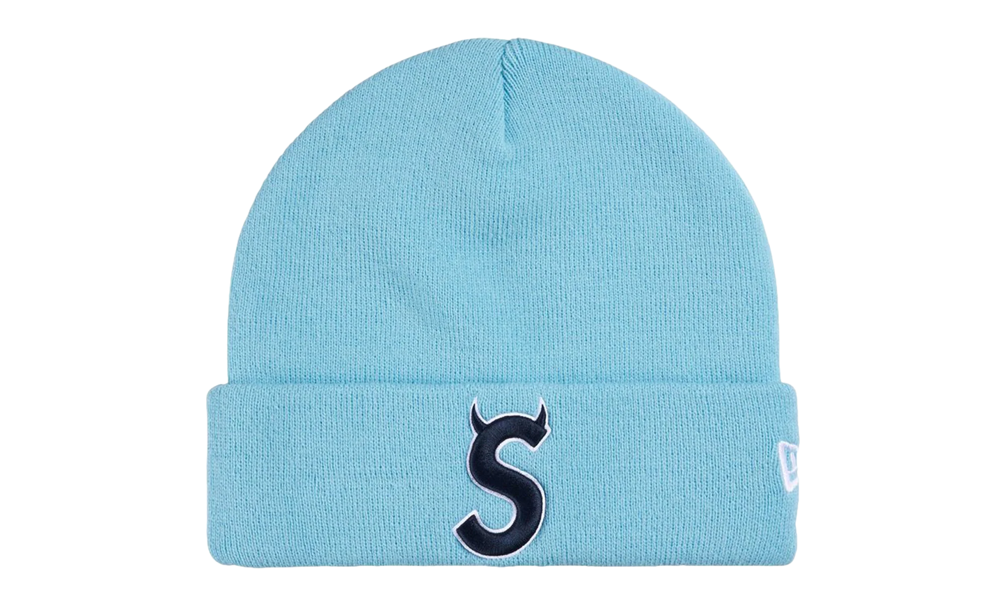 New Era Devil S Logo Beanie "SS26 - Light Blue" SU27419