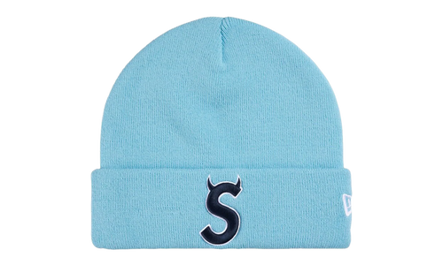 New Era Devil S Logo Beanie "SS26 - Light Blue" SU27419