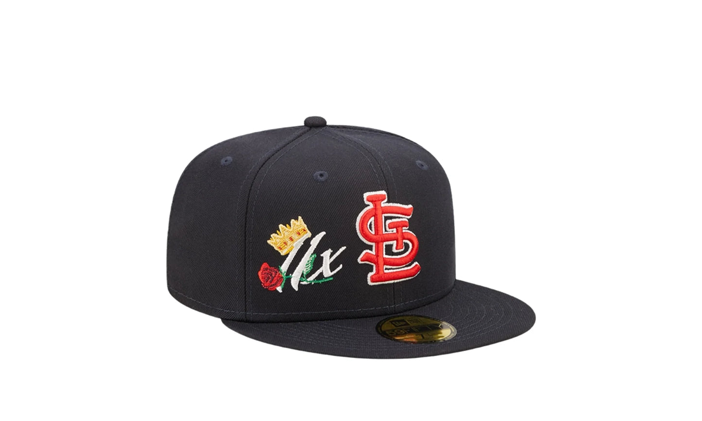 59Fifty MLB St. Louis Cardinals 11X Champs Fitted Hat "Navy" 60243474