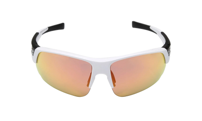 Changeup Dual Sunglasses "Orange Baseball Tuned - Satin White" 8650129 110144