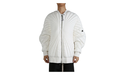 Rick Owens Woven Radiance Peter Jacket "Milk" MON40