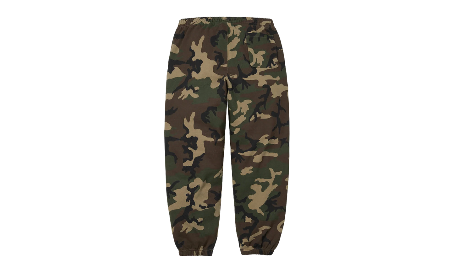 Satin Appliqué Sweatpant "SS26 - Woodland Camo" SU27513