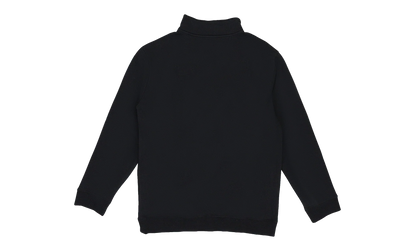 Quarter Zip Sweater "Black" SLR MTPS 0001
