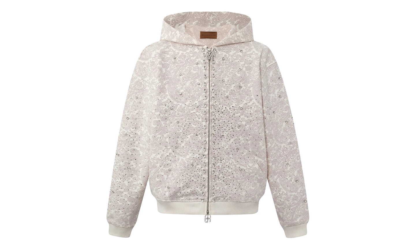 Cashew Blossom Jacket Sweatpants Set "Cream" BC25FWHA02 WHIT SET