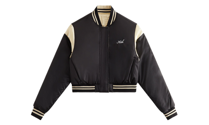Landry Varsity Cropped Bomber "Black" khw010187 001