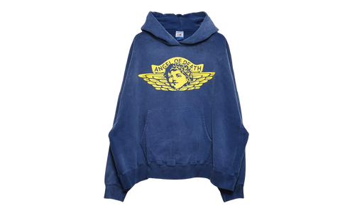 Angel of Death Logo Hooded Sweatshirt "Navy" SM YS1 0000 044