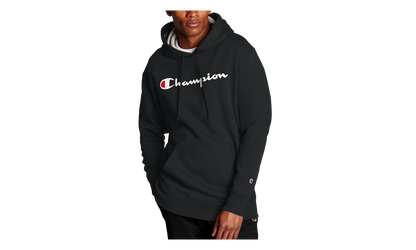 Powerblend Fleece Hoodie Script Logo "Black" GF89H Y06794BKC