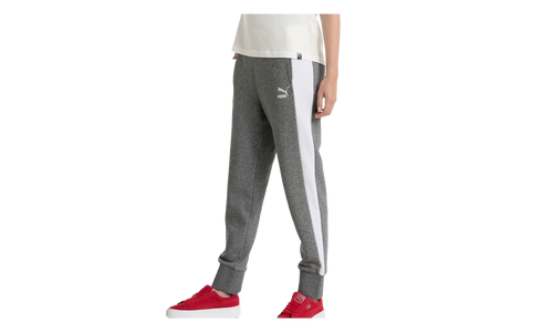 Archive Logo T7 Sweat Pant WMNS "Medium Grey Heather/White" 572486 03
