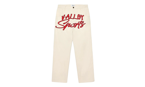 Symbol Denim Pants "White" VAL161