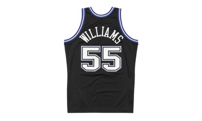 NBA Jason Williams Authentic Jersey "1998 Sacramento Kings - Black" AJY4LG19022 SKIBLCK98JWI