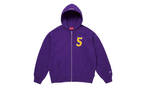 Devil S Logo Zip Up Hooded Sweatshirt "SS26 - Purple" SU27311