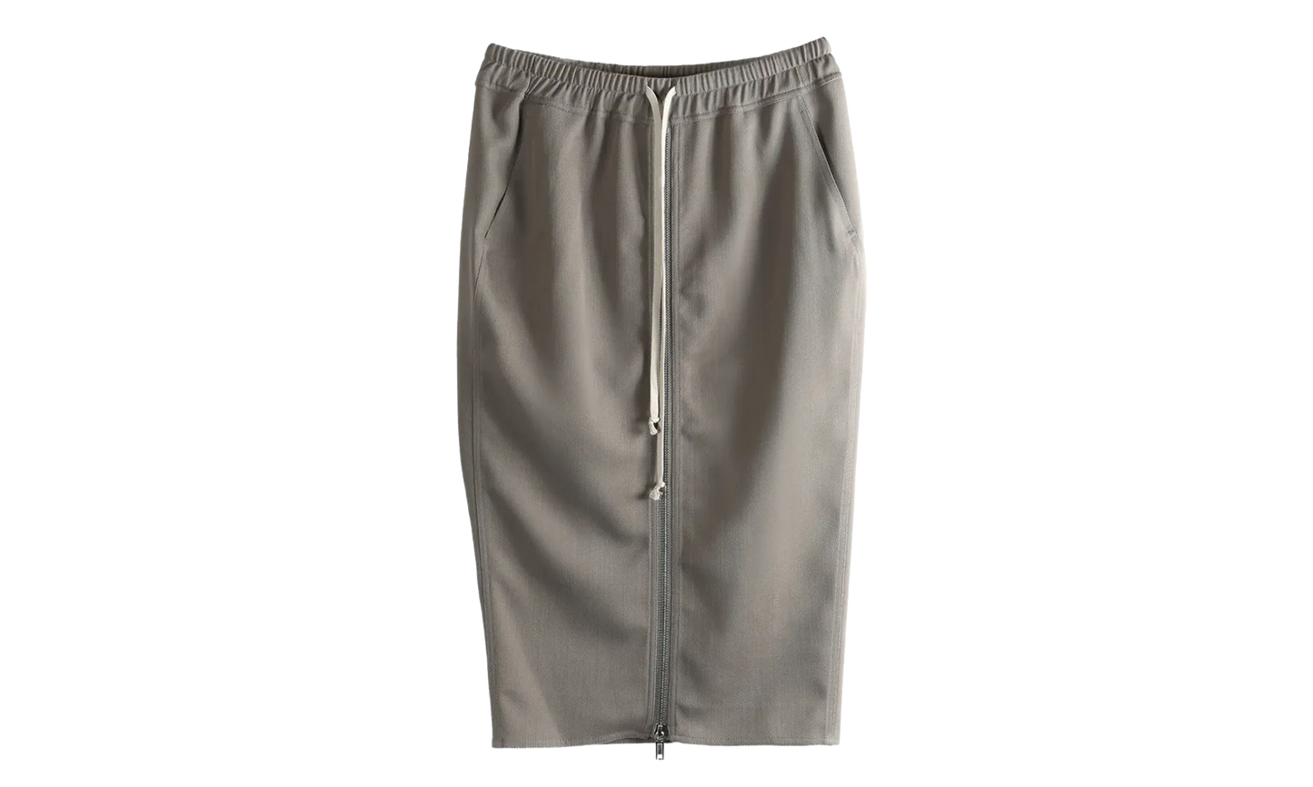 Gonna Zipped Short Pillar Skirt WMNS "Dust" RP01F6375 WT 34