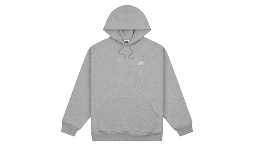 SB Fleece Pullover Skate Hoodie "Dark Grey Heather / White" FV7351 063