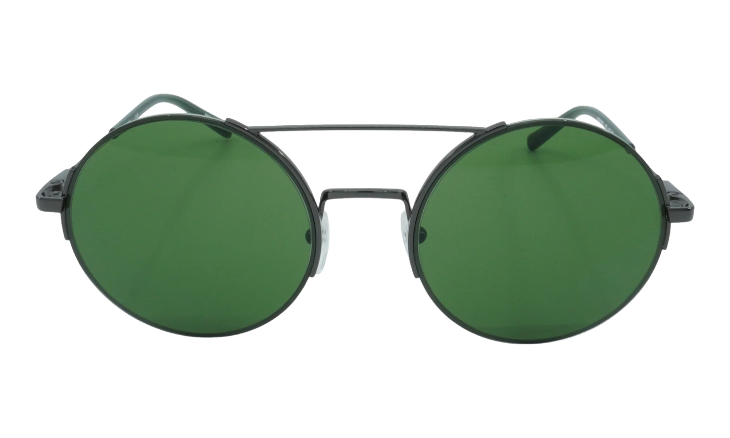 Round Sunglasses "RUTHENIUM/GREEN" MCM160S-072
