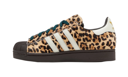 Superstar II WMNS "Leopard Dark Brown Ivory" KI4203