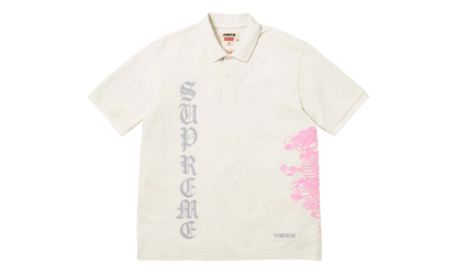 The Great China Wall Dragon Polo "SS26 - White" SU27344