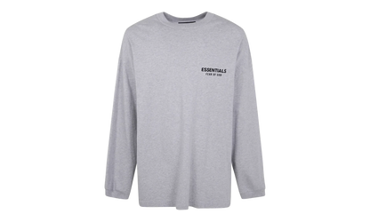 Jersey Long-Sleeve Shirt "Light Heather Grey" 125HO244378F