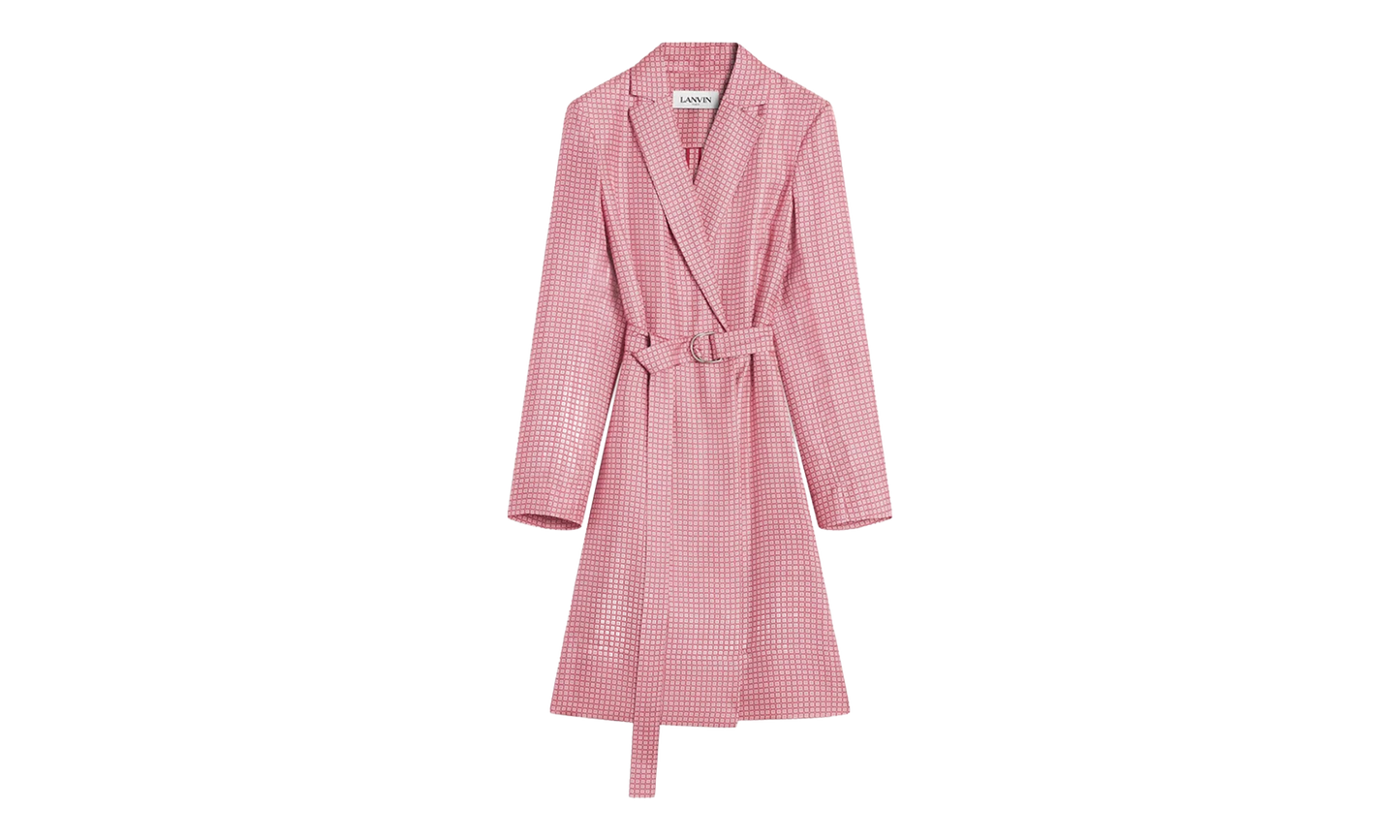 SILK WRAP DRESS "BOIS DE ROSE" RW DR0013 5743 A23 58