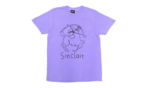Scribble Short Sleeve T-Shirt "Purple" BSMT06 1 VLT