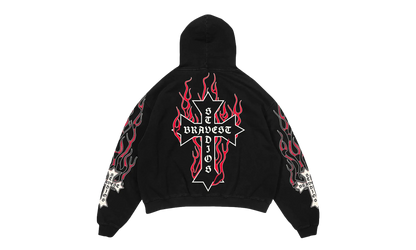 Flames Sweatsuit "Red" BS114
