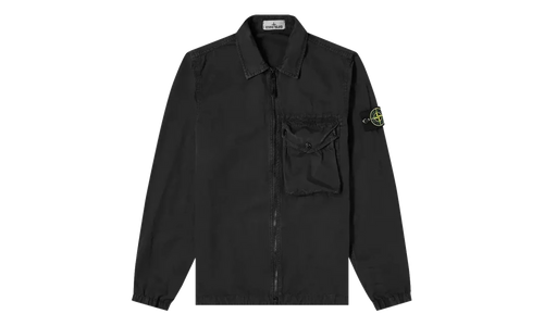 Zip Pocket Overshirt "Black" 7415117WN V0129