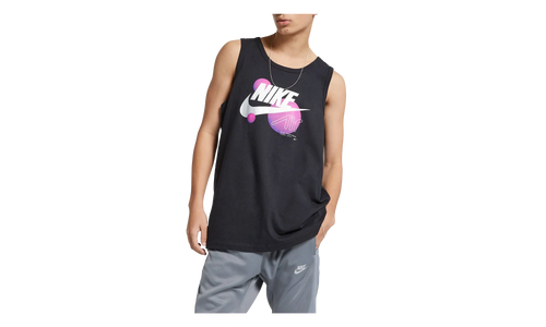 Air Logo Sleeveless Tank Top "Black / Purple" CI2992 010