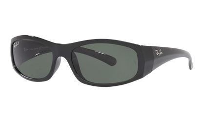 Rectangle Polarized Sunglasses "Black" RB4093-601-9A_57