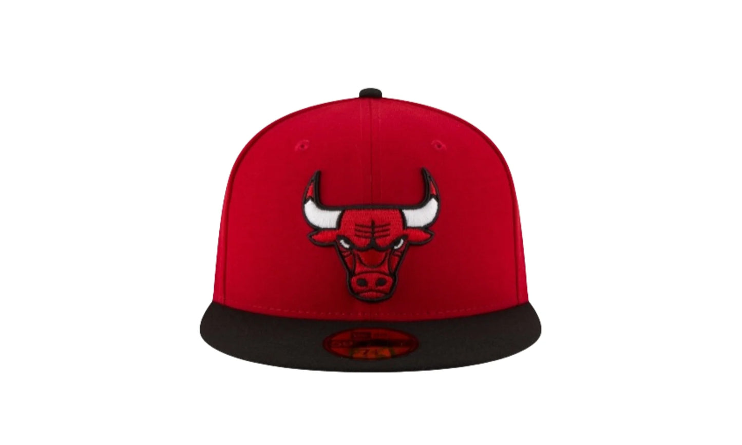 59Fifty NBA Chicago Bulls 2-Tone Fitted Hat "Red" 70343697