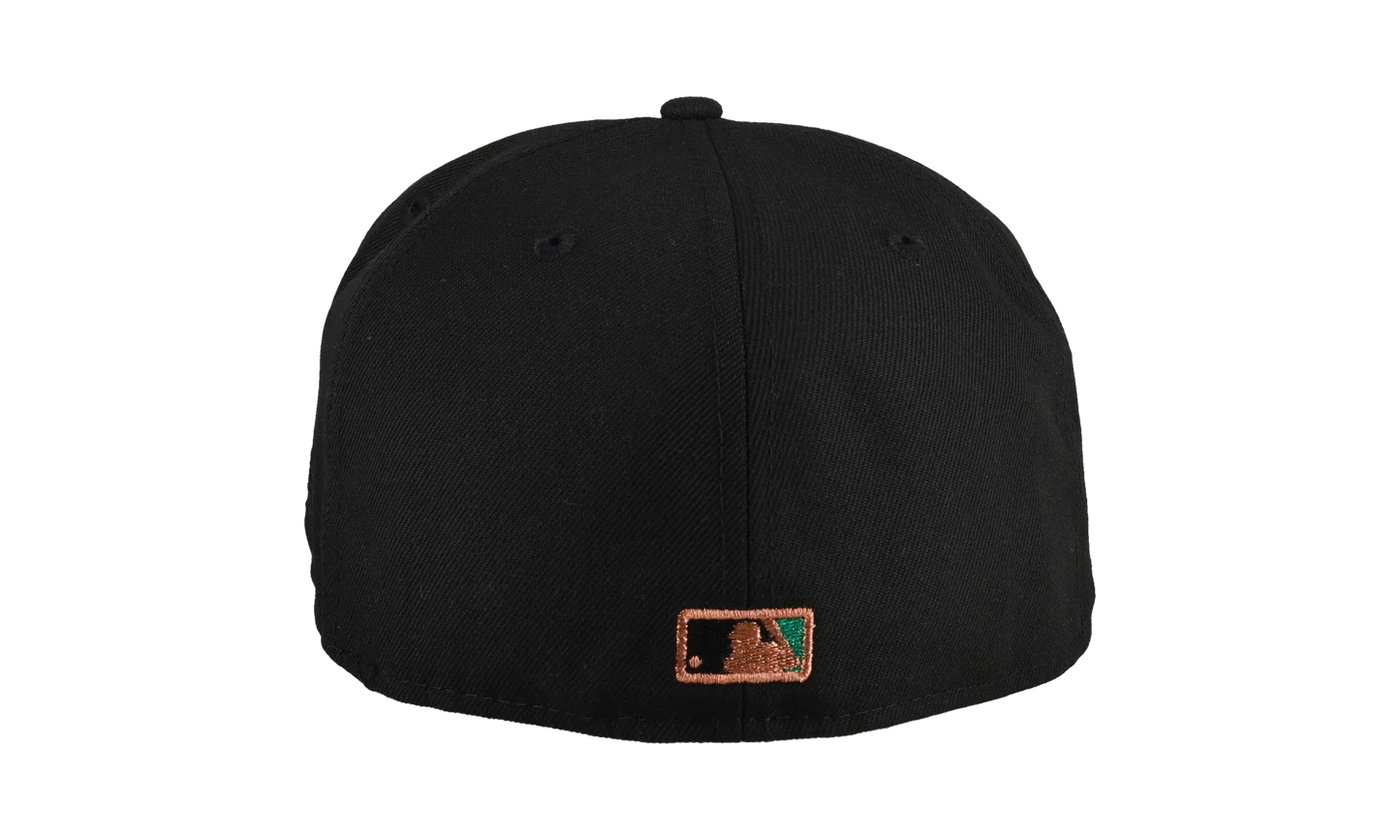 59FIFTY New York Mets 25th Anniversary Fitted Hat "Black / Copper" NE189