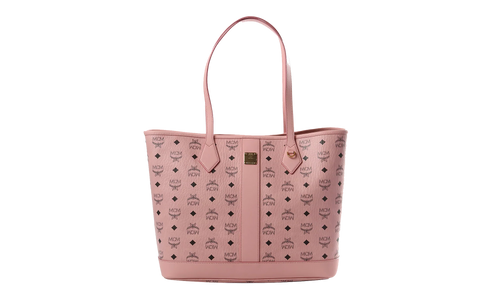 Medium Liz Shopper in Visetos "Soft Pink" MWPGSLR02PZ001