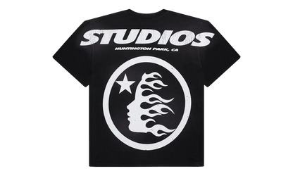 Cartoon Logo Glitter T-shirt "Black / White" HSR211