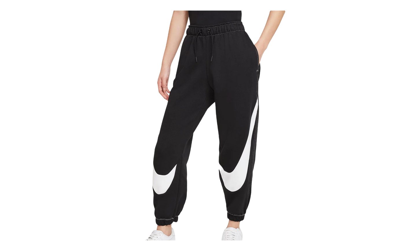 Sportswear Swoosh Fleece Joggers WMNS "Black / White" DD5582 010