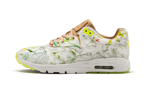 AIR MAX 1 ULTRA LIB QS MNS WMNS "WHITE / WHITE / VACHETTA TAN / VOLT" 844135 100