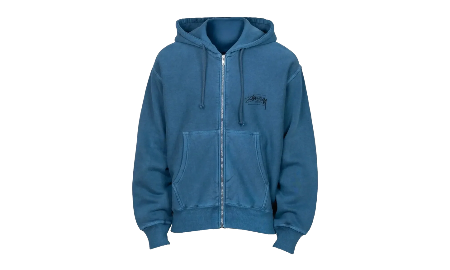 Modern Age Pig Dyed Zip Hoodie "NAVY" 1975079 NAVY