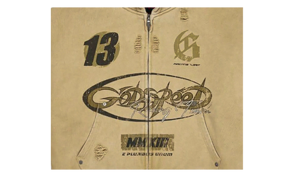 Speedway Zip Hoodie "Sand" GS061